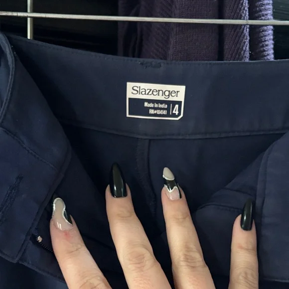 Slazenger Dark Blue Athletic Skort - Picture 3 of 4